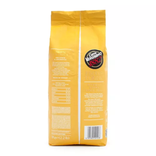 Caffé Vergnano Riserva Torino 100% Arabica szemes kávé 1kg