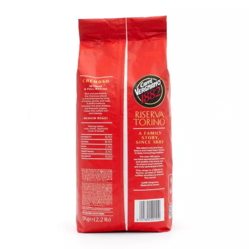 Caffé Vergnano Riserva Torino Cremoso szemes kávé 1kg