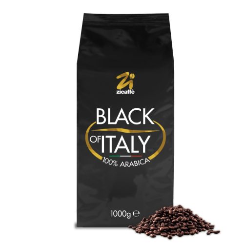 Zicaffé  Black of Italy 100% Arabica szemes kávé 1kg