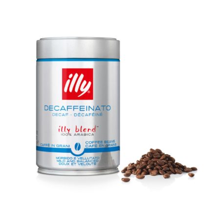 illy Espresso Decaffeinato koffeinmentes szemes kávé 250 g