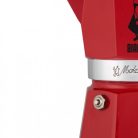 Bialetti Moka Express kotyogós kávéfőző 3 adagos, piros