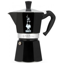   Bialetti Moka Express kotyogós kávéfőző 6 adagos, fekete