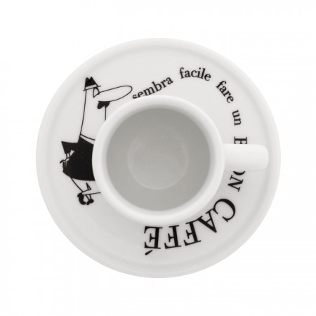 Bialetti Moka Carosello kávéscsésze szett, 4db