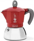 Bialetti Moka Indukciós kotyogós kávéfőző 6 adagos, piros