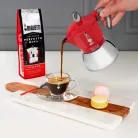 Bialetti Moka Indukciós kotyogós kávéfőző 6 adagos, piros