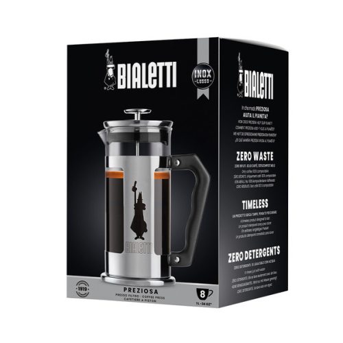 Bialetti French Press Preziosa dugattyús kávé és teakészítő 1l