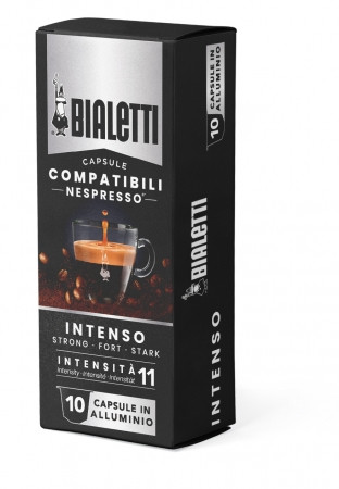 Bialetti INTENSO Nespresso kompatibilis kapszula 10db