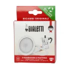 Bialetti 3-4 adag gumi tömítés + szűrő készlet, alumínium kotyogókhoz