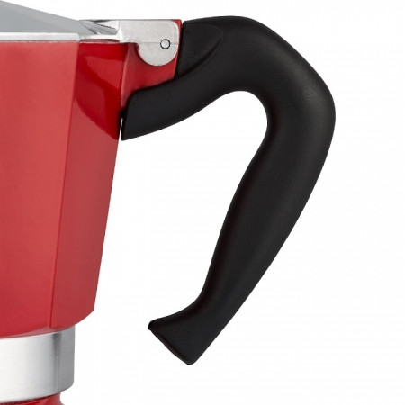 Bialetti Moka Express kotyogós kávéfőző 6 adagos, piros