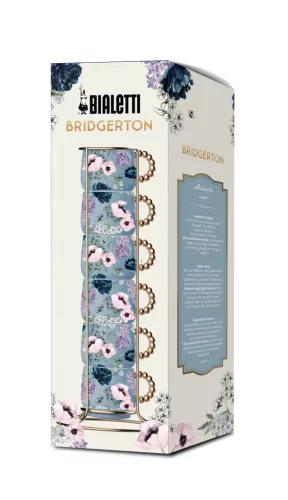 Bialetti Bridgerton csészeszett állványban 6DB-OS