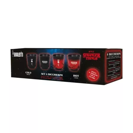 Bialetti Stranger Things eszpresszó csésze szett 80m, 4db