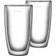 Lamart Vaso LT9011 duplafalú Latte pohár készlet 380 ml, 2db