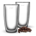 Lamart Vaso LT9011 duplafalú Latte pohár készlet 380 ml, 2db