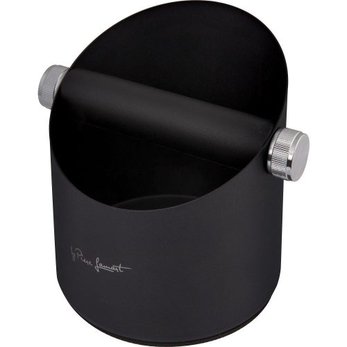 Lamart LT7079 fém zacckiütő doboz, knock-box, fekete