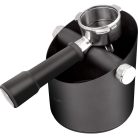 Lamart LT7079 fém zacckiütő doboz, knock-box, fekete