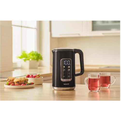 Sencor SWK 0951BK hőfokszabályzós Vízforraló 1,7L, fekete