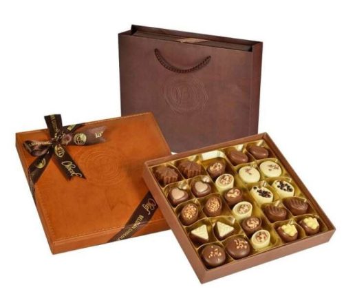 Bolci Praliné válogatás exclusive bőrhatású díszdobozban 330g