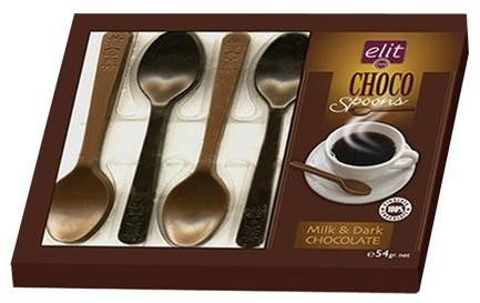 Elit Choco Spoons 54G Csokikanál Ét-Tej