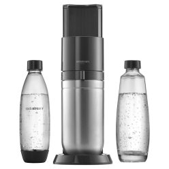 Sodastream DUO CQC szódagép, fekete + ajándék szörp