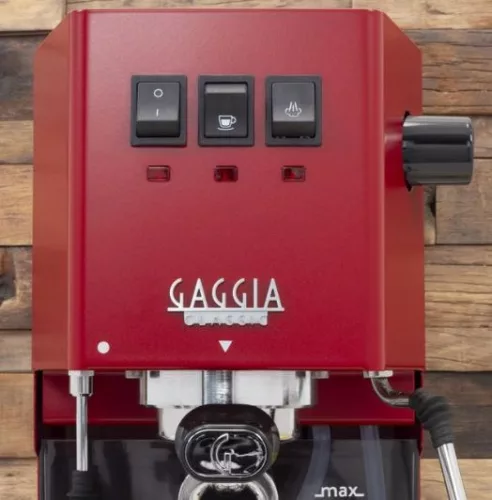 Gaggia CLASSIC E24 eszpresszó kávégép, piros