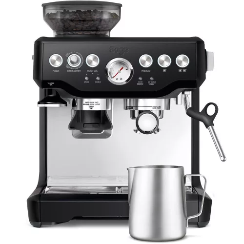 Sage BES875BTR The Barista Express eszpresszógép beépített őrlővel, matt fekete