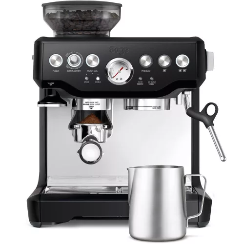 Sage BES875BTR The Barista Express eszpresszógép beépített őrlővel, matt fekete
