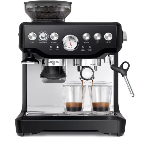 Sage BES875BTR The Barista Express eszpresszógép beépített őrlővel, matt fekete
