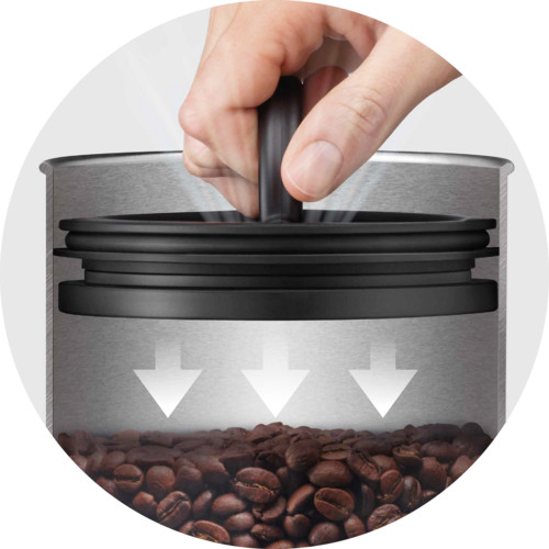 Sage SES503BSS Kávébab tartály 500g kapacitás, inox