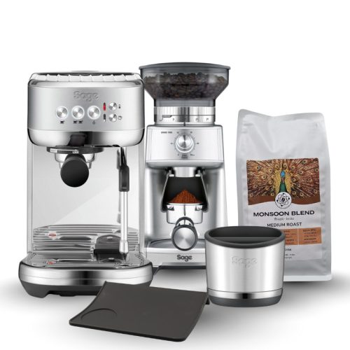 Sage Bambino Plus Barista start csomag, inox (limitált Black Friday ajánlat)