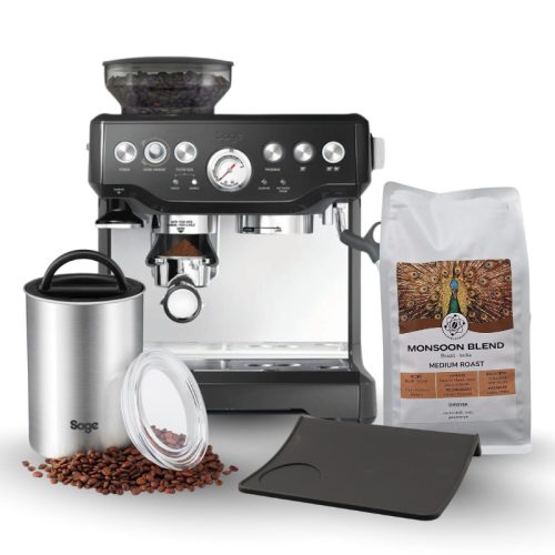 Sage Barista Express start csomag, fekete (limitált Black Friday ajánlat)