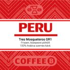 CoffeeB Peru Mosqueteros kézműves szemes kávé 500g
