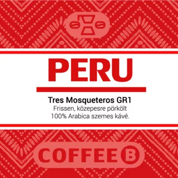 Coffee B Peru Mosqueteros kézműves szemes kávé 500g