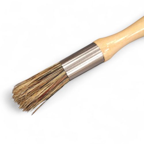 Tisztító ecset fa nyéllel