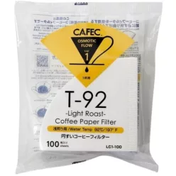 CAFEC T-92 Light Roast papírfilter 01 (2 csésze) 100db