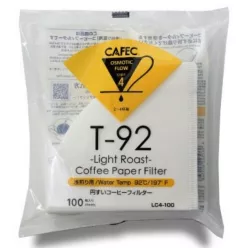 CAFEC T-92 Light Roast papírfilter 02 (2-4 csésze) 100db