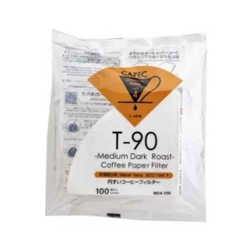CAFEC T-90 Medium-Dark Roast papírfilter 02 (2-4 csésze) 100db