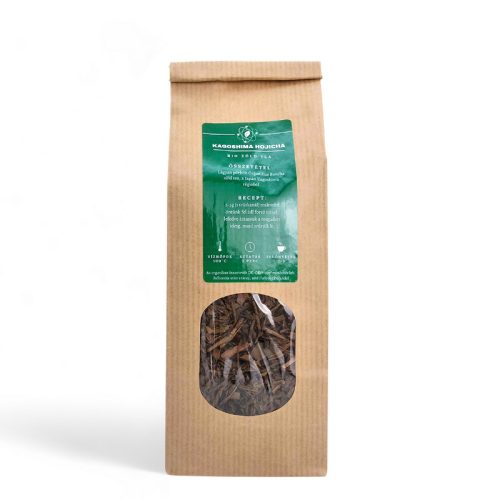 Kagoshima Hojicha pörkölt japán zöld tea 70g