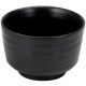 Chawan Japán matcha tál, fekete