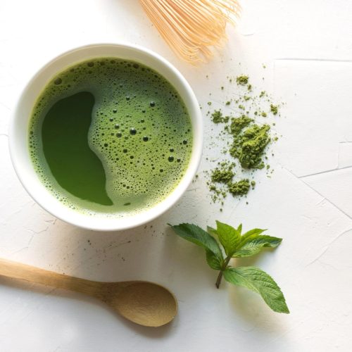 Chawan Japán matcha tál, fehér