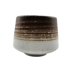 StoneLook porcelán csésze – barna-fehér (190 ml)