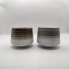 StoneLook porcelán csésze – szürke-fehér (190 ml)