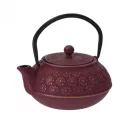 Shanghai Öntöttvas teaszett  600 ml, bordó