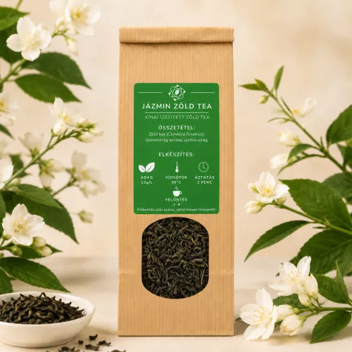 Kínai jázmin zöld tea 100g