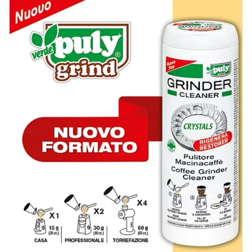 Puly Grind kávéőrlő zöld tisztító kristály 405g