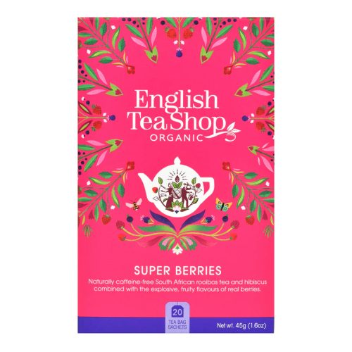 English Tea Shop - Super Berries tea, 20 filter